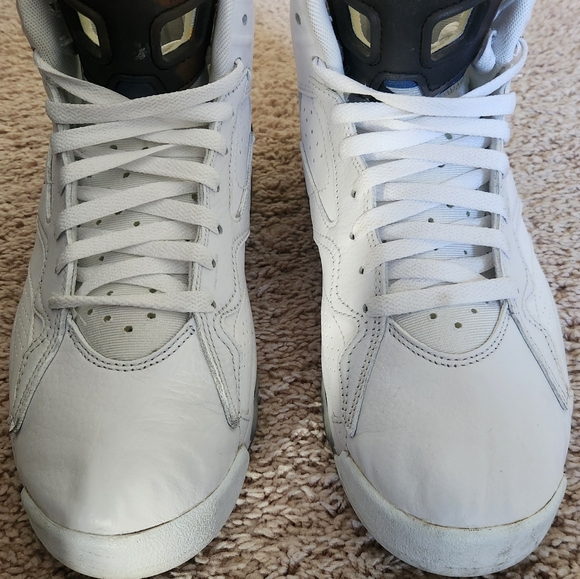 Air Jordan MVP White Yellow Ochre - Black Size10 - Picture 2 of 8